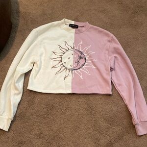 Cropped sweatshirt